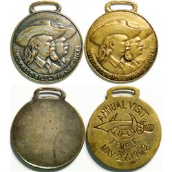 Buffalo Bill/Pawnee Bill Medals  (114325)