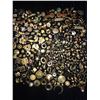 Image 1 : Bits and Pieces of Gold Costume Jewelry (500+ pieces)  (110378)