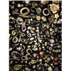 Image 2 : Bits and Pieces of Gold Costume Jewelry (500+ pieces)  (110378)