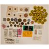Image 1 : Dealer Lot of Tokens and Button Pins  (116403)