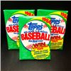 Image 1 : 3 Vintage Topps 1984 Unopened Baseball Card Packs