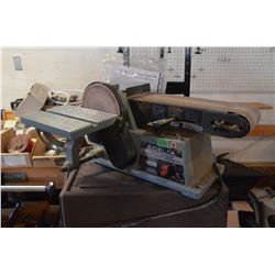 Delta 4" Belt, 6" Disc Sander w/ Manuel (Working)