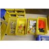Image 7 : Bins w/ Misc.- Small Levels, Cutter Pins, etc.