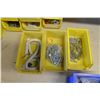 Image 8 : Bins w/ Misc.- Small Levels, Cutter Pins, etc.