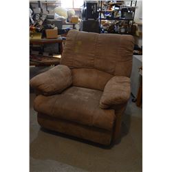 Suede Reclining Chair