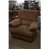 Image 1 : Suede Reclining Chair