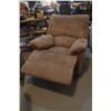 Image 3 : Suede Reclining Chair