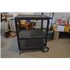 Image 2 : Plastic Caddy Cart on Wheels (24"X32"X40"h)