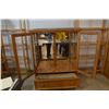 Image 3 : China Cabinet 3 Glass Shelves w/ 1 Drawer (41"x16"x54"h)