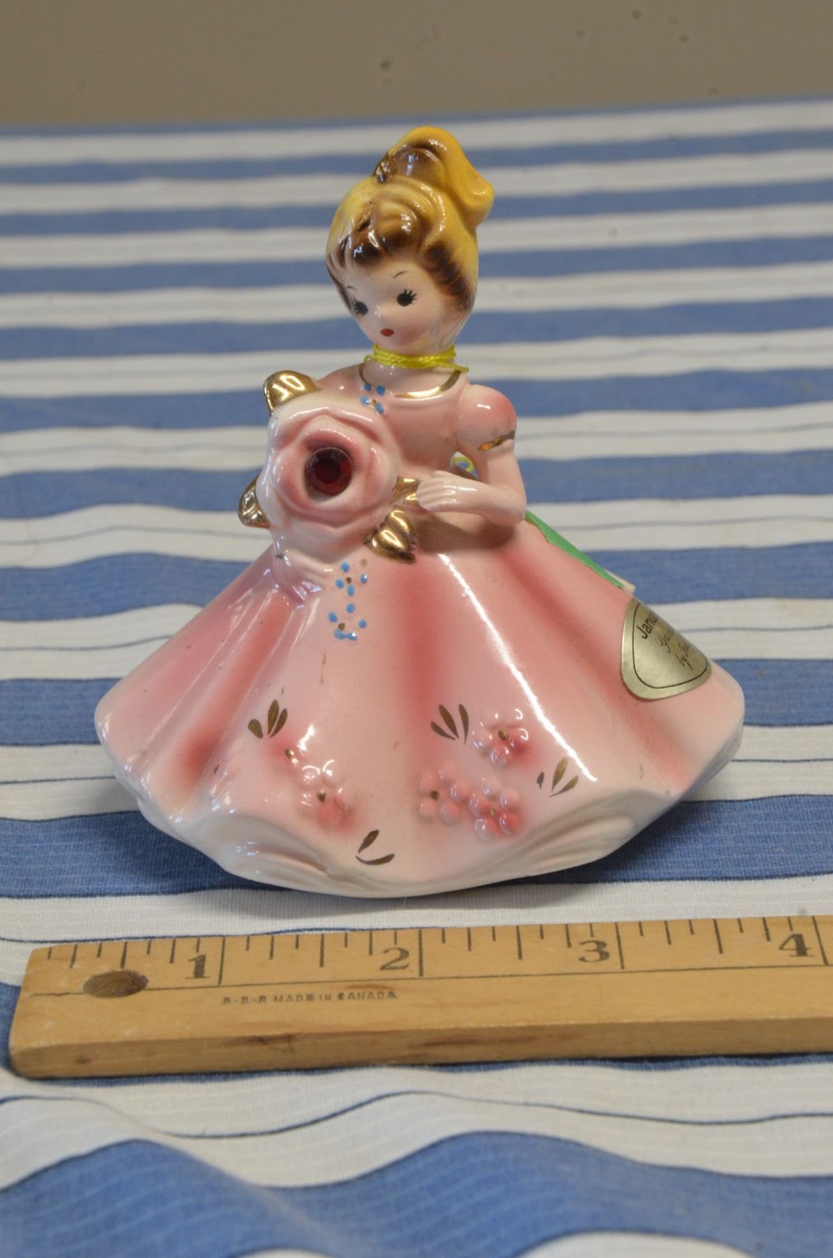 Vintage Josef Original 4" January Figurine