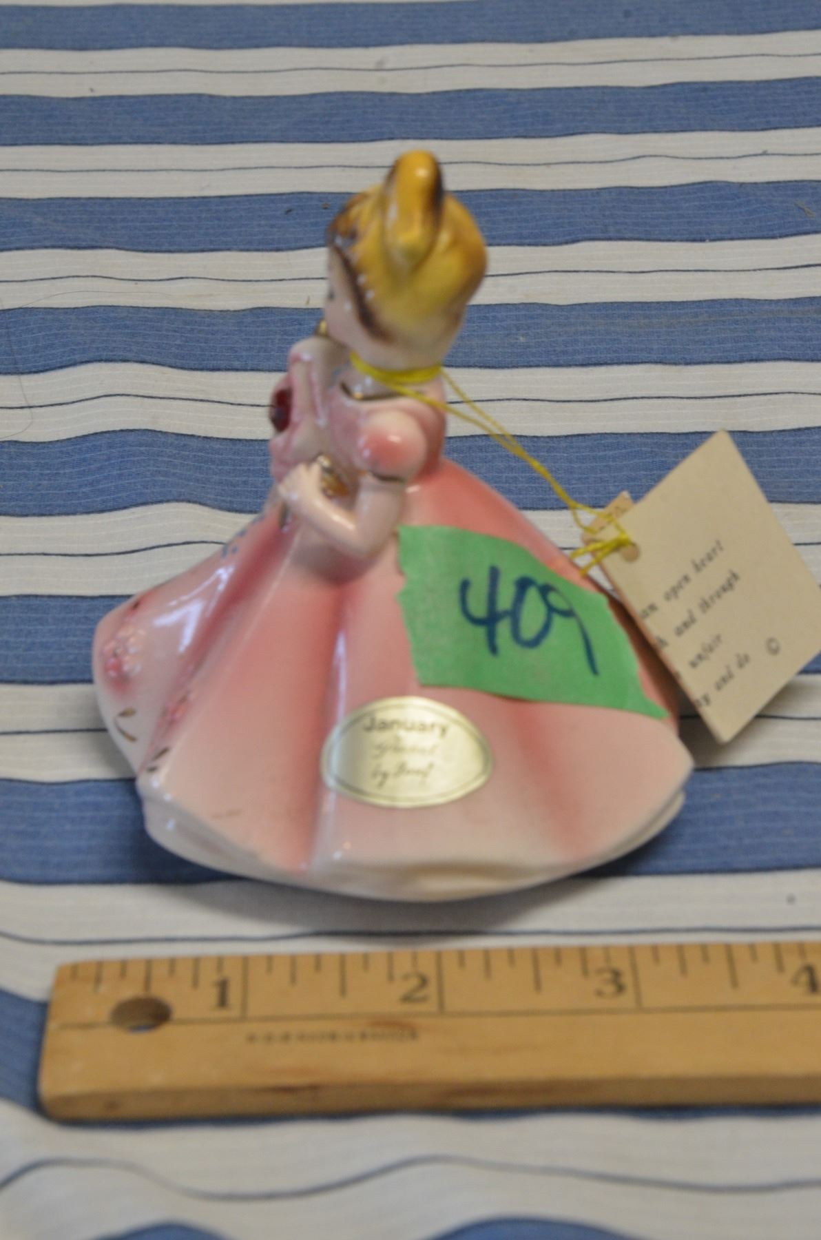 Vintage Josef Original 4" January Figurine Bodnarus Auctioneering