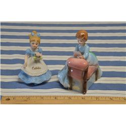 Vintage Josef Original 4.5" Reading Figurine