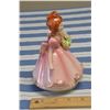 Image 5 : Vintage Japan 6" Rose Basket Music Box Figurine
