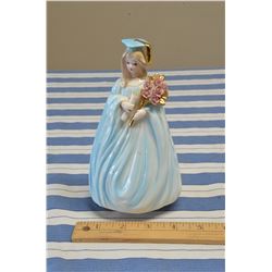 Vintage Gift Craft Japan 7" Graduation Music Box Figurine