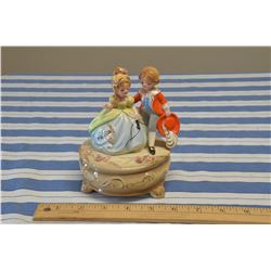 Vintage Josef Original 5.5" Stranger in Paradise Music Box Figurine