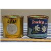 Image 3 : Vintage Jam Tins(2)- Purity & Empress