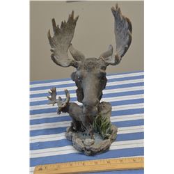 Moose Head Figurine