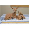 Image 1 : Doe and Fawn Figurines