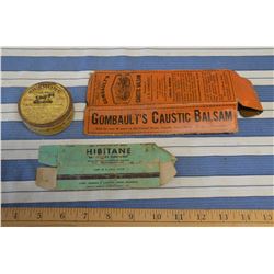 Bickmore Gall Salve for Horses and Cattle UNOPENED Tin & Misc.