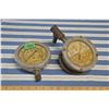 Image 1 : 2 Vintage Gauges