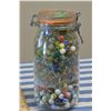 Image 1 : Large Jar of Vintage Marbles