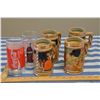 Image 1 : 4 Beer Steins & 2 Coca Cola Glasses