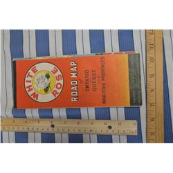 White Rose 1945 Ontario Road Map