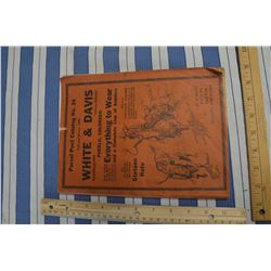 White & Davis Parcel Post Catalog 1929