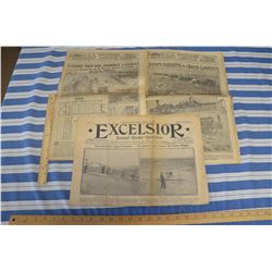 La Presse, Excelsior Vintage News Papers