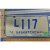 Image 1 : 1976 Sask. Livery License Plate