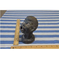 Antique Hitching Post Head- Missing Hook