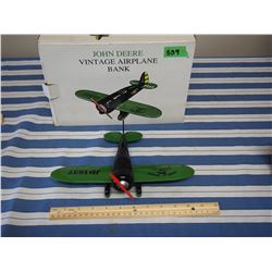 John Deere Vintage Airplane Bank