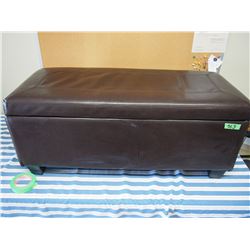 Storage Ottoman 39" Wide 16" Deep 17" Tall (Lid Closed)