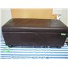 Image 1 : Storage Ottoman 39" Wide 16" Deep 17" Tall (Lid Closed)