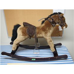Wood Frame Rocking Horse
