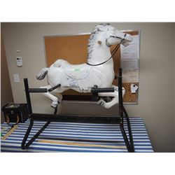 Old School Rocking & Bouncy Horse w/Metal Frame