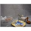 Image 3 : Cake Plate,Candy Dish,Duck on a Nest Etc