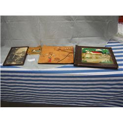 Photo Albums, Autograph Book from 1930's,Framed Picture