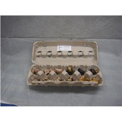 Tea Ornaments (12) including Black Sheep