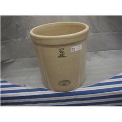 Medalta Potteries Ltd Five Gallon Crook