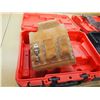 Image 2 : Milwaukee Empty Drill Case(2) Leather Tool Belts (2)