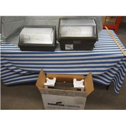 Lights (3) Light in Box has no Glass