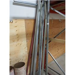 Various Pipes (7) Approx 9 ft