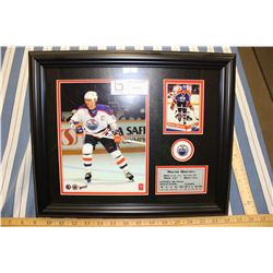 Wayne Gretzky Unsigned photo card 15.5" by 13"