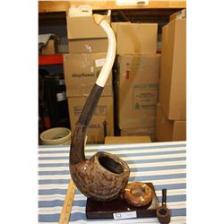 21.5" Display Pipe, usable pipe and stand