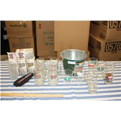 18 Mugs, Pail and Cozy