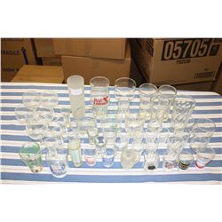 44 Misc Glasses and Shot Glasses
