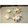 Image 2 : Gibson England and Sadler England: 2 Tea Pots, Cream and Sugar Dishes