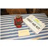 Image 1 : Metal First Aid Kit with Contents and Barn Lamp