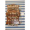 Image 1 : Wooden Spoon Rack with Spoon Collection